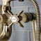 Kingston Brass KS248AB Deck Mount Clawfoot Tub Faucet with Hand Shower, Antique Brass KS248AB - alternate 6